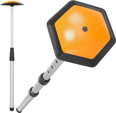 Golf Reiscover met Flexibele Ondersteuningsbalk voor Golfclubs, Schokbestendig en Lichtgewicht, Oranje