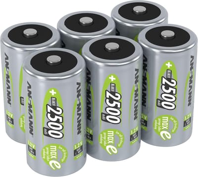 Oplaadbare Batterijen - Baby C Type - Energievoorziening - Lage Zelfontlading - 2500 mAh