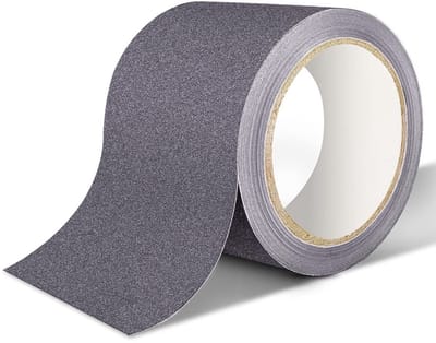 Antislip Tape 10cm x 5m voor Trappen, Stappen en Opritten - Sterke Grip, Weerbestendig en Residuvrij Plaksel voor Binnen en Buiten