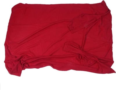 Knuffeldeken met Mouwen - Fleece Deken - Gezellig Ontspannen - Super Zacht Pluche - 180 x 140 cm - Wijnrood