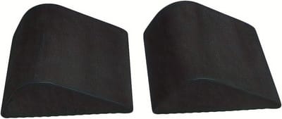Squat Wig Blok - Verhogingsplank Kuit - Fitness Training - Ergonomische Boogstructuur - 16.5 x 15 x 8 cm - Zwart