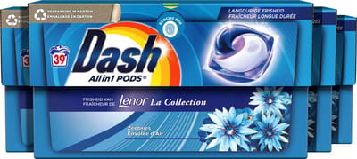 Dash All in 1 Pods - Zeebries - Waspods - 4 x 39 Wasbeurten Voordeelverpakking