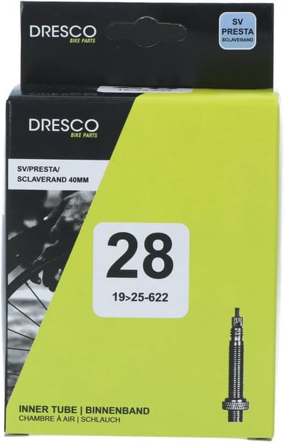 Fiets Binnenband - Binnenband Fietsband - Fietsen Onderhouden - Hoge Weerstand Lekrijden - 700x23C 40mm - Zwart