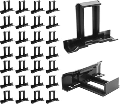 28 Stuks 35mm Waterafvoer Clips voor Zonnepanelen, Reinigingsclips voor PV-modules, Waterafvoer Bevestigingsclips