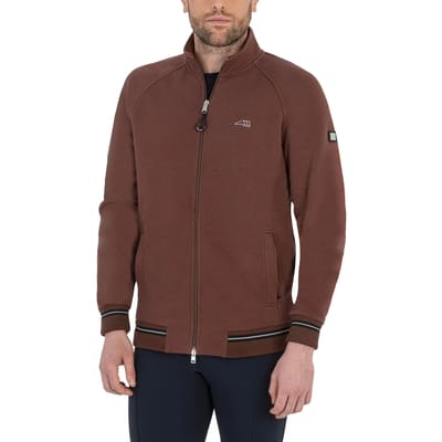 Rijdend sweatshirt met capuchon en ritssluiting Equiline Cilenec