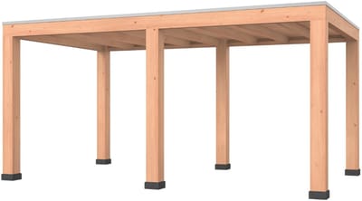 Douglas overkapping, 500 x 300, Westwood Modern Plus