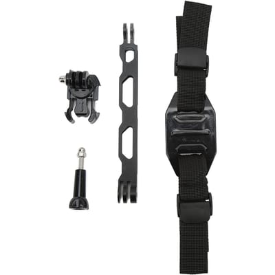 Verstelbare Fietshelm Band Hoofdband Mount Houder Adapter voor Osmo Action Sportcamera black