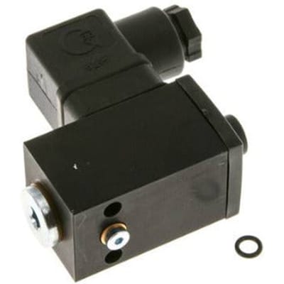 1 tot 16bar SPDT Aluminium Drukschakelaar flens en G1/4'' 250VAC DIN-A Connector - PSL-A-N-1-16-OC-F-TA