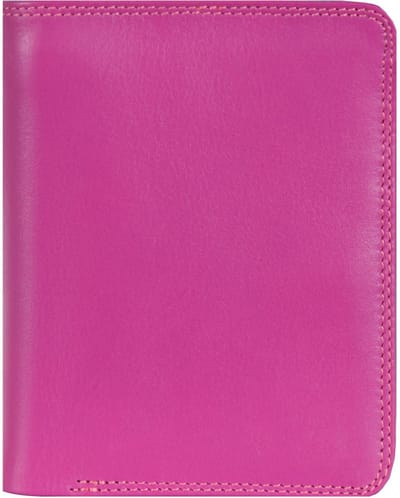 Mywalit Portemonnee Leder 14 cm - Dames - Staand formaat - sangria multi