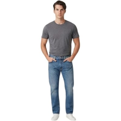 Levis 511 katoenen slim-fit jeans voor heren (Blauw)