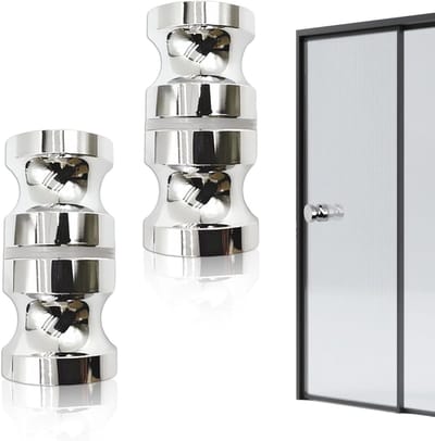 Deurknop voor Douchedeur - Aluminium, Rubber Seals, Eenvoudige Installatie, 6250mm, Geschikt voor Badkamer en Glazen Deuren, Duurzaam en Stijlvol Ontwerp