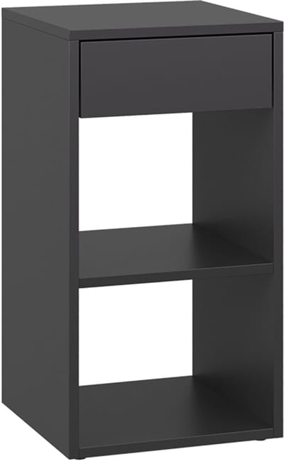 Vicco Dany Nachtkastje – 35 x 65 cm met 1 lade Antraciet