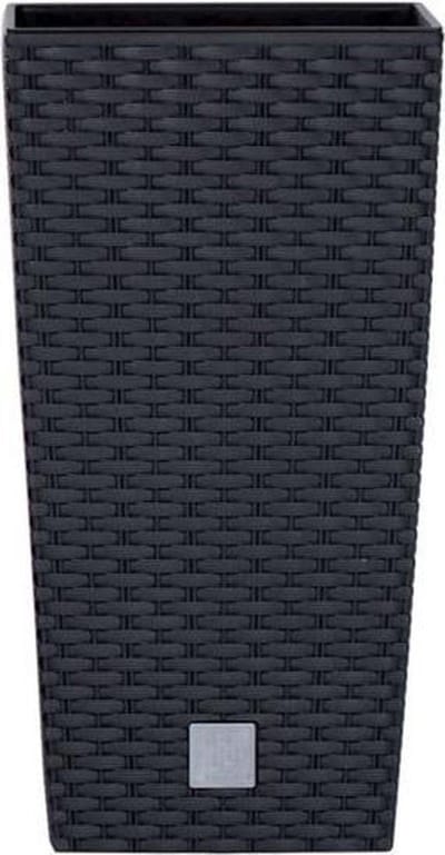 Prosperplast - Bloempot / Plantenbak met inzet Rato Square DRTS265-S433 - antraciet