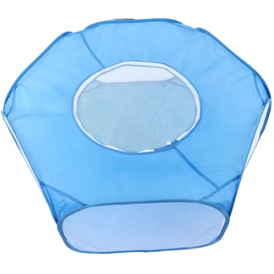 Tente pour animaux de compagnie Ouverture automatique Activité restreinte Léger Portable Pliable Petit animal white