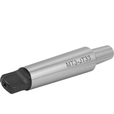 Boorkopstang Platte Staart Draaibanken Adapter Staal Hardware Handgereedschap Accessoires MT3?JT33 gray