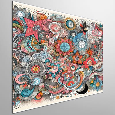 Kunstprint | Wanddecoratie | Dibond | 20 × 20 cm