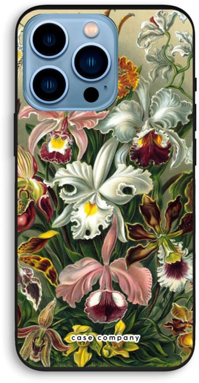 Case Company® - Hoesje geschikt voor iPhone 13 Pro hoesje - Haeckel Orchidae - Biologisch Afbreekbaar Telefoonhoesje - Bescherming alle Kanten en Schermrand