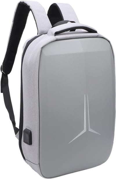 Compacte Anti-Diefstal Laptop Tas met USB Oplaadpoort voor Mini Accessoires en Router