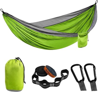 PromoHome Outdoor Hangmat - Lichtgewicht Kampeermat voor Twee Personen