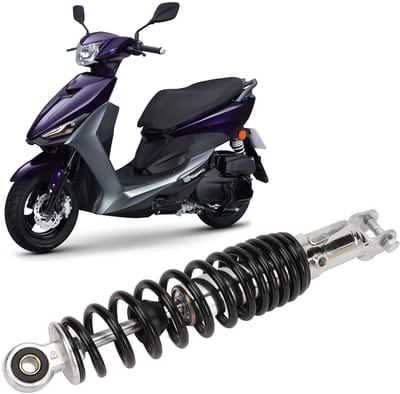 Dailygoods- Achterschokdemper 300MM 3000LB - Vervanging voor JOG 100 - Schokdempers - Motorfiets - Soepeler rijbeheer - Eenvoudige installatie - Schokdemper