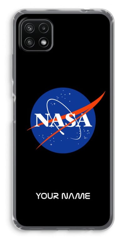 Gepersonaliseerd - Case Company® - Hoesje geschikt voor Samsung Galaxy A22 5G hoesje - NASA - Soft Cover Telefoonhoesje - Bescherming aan alle Kanten en Schermrand