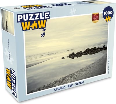 Puzzel Strand - Zee - Steen - Legpuzzel - Puzzel 1000 stukjes volwassenen