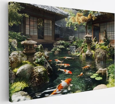 Saammp Canvas Schilderij - Natuur - nederland - Bos - landschappen - 30x20 - Foto op canvas - Wanddecoratie - Muurdecoratie Woonkamer - Slaapkamer decoratie - Canvas Print