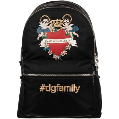 Dolce & Gabbana Family Patch Rugzak