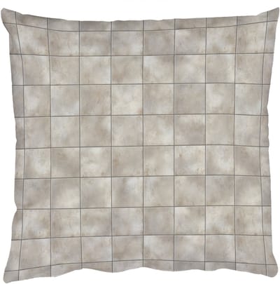 Sierkussens - Kussentjes Woonkamer - 50x50 cm - Tegels - Natuurlijk - Grijs