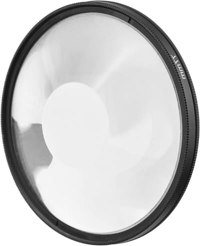 77mm Whirlpool Prism Filter - Optisch Glas Special Effects Filter met MRC Coating voor Fotografie en Creatieve Beelden