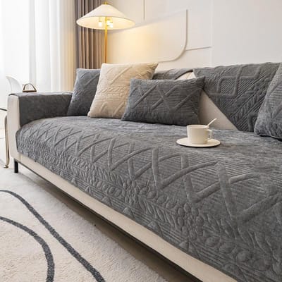Nieuwe AntislipThicken Chenille Sofa Kussen Mat Eenvoud Sofa Handdoek Thuis Bank Winter Noord-Europa Bankhoes voor woonkamer 70x70cm 1pcs