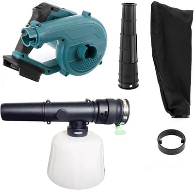 Elektrische Luchtblazer - Zuiger Bladblazer - Schoonmaken Tuin - 180 Graden Rotatie - 10g - Set B