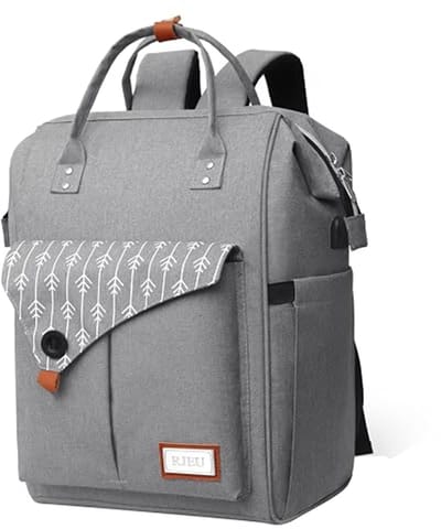 Waterdichte laptoprugzak met USB-oplaadpoort voor heren