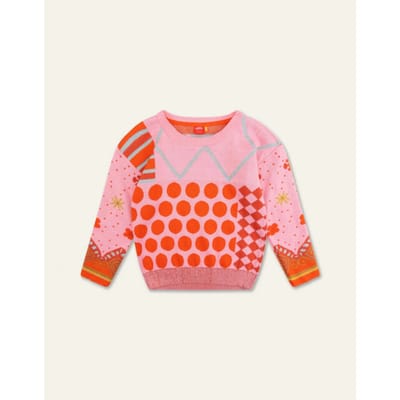 Oilily Kit Sweater- maat110/5yr Melon