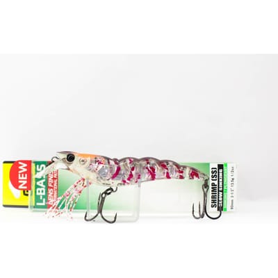 Leurre coulant Yo Zuri Duel L Bass Shrimp 90SS F1240-SEB (5068) white