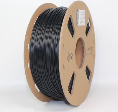 Gembird - PLA 1.75mm - Flexibel 3D Filament PLA Zwart 1kg