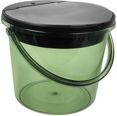 Afvalbakje voor Theeafval - Compostbak Keuken - Afvalscheiding - Draagbaar Ontwerp - 275 x 275 x 235 cm - Lichtgroen