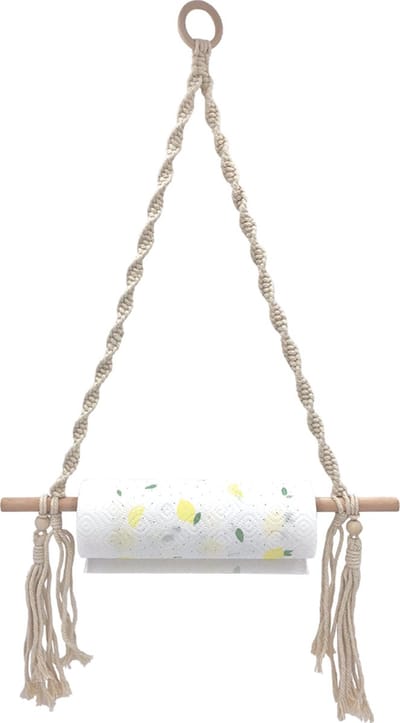 Lavandoux - Macramé Keukenrolhouder - Handdoekhouder - Bohemian
