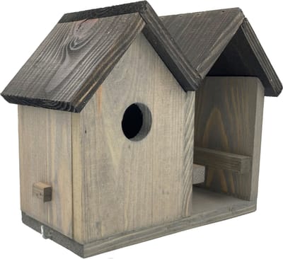 GARDEN SPIRIT Vogelhuisje met Pindakaaspothouder - Vogelvoederhuisje Pindakaashuisje