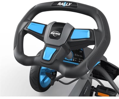 BERG Rally APX Blue Skelter - 4+ Jaar - Verstelbare Stoel - LED verlichting - Soundbox Race - Blauw