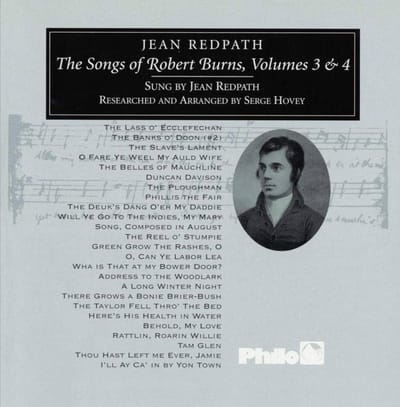 Jean Redpath - The Songs Of Robert Burns Volume, 3 & 4 (CD)