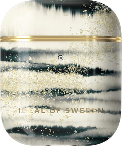 iDeal of Sweden AirPods Case Print voor 1st & 2nd Generation Golden Tie Dye