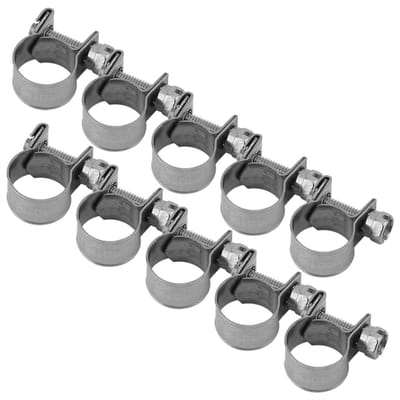 Dailygoody - Slangklem - Mini - Roestvrij staal - Lucht- en waterleidingen - Brandstofslang - Siliconenslang - 11-13mm - Geschikt voor diverse toepass.
