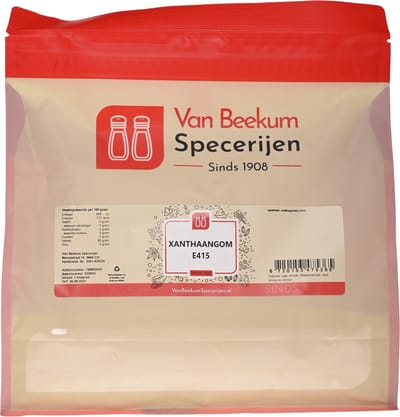 Van Beekum Specerijen - Xanthaangom (E415) - 1 KG (hersluitbare stazak)