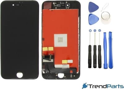 LCD Scherm + Touchscreen iPhone 7 Plus – Zwart – Compleet met toolkit