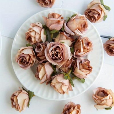 Bud DIY Systeemdoos, Taartdecoratie, Kransmateriaal, Vakantie Verjaardagsfeest Decoratie Bloemenhoudmateriaal, Thuis Bloemenwinkel, Tuin 20PCS