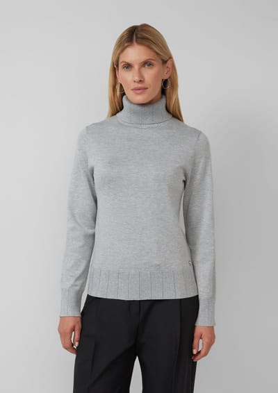 s.Oliver  Pullover Grey/black Taglia: 44 | Maglioni a maglia Outlet | Donna | Grigio