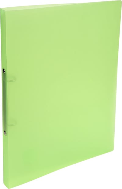 Exacompta 25x Chromaline Ringband PP met 2 ringen van 15mm - A4 - Groen - 54163E