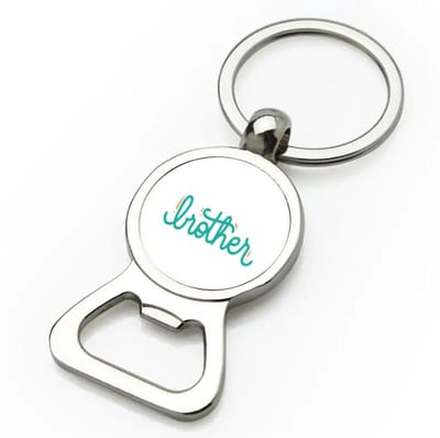 Akyol - brother flesopener - Broer - broertje of broer - cadeau - verjaardag - broers - familie - 9 bij 3 cm
