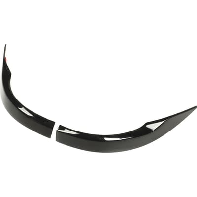 2 stuks Auto Achteruitkijkspiegel Trim Cover Glanzend Zwart Decoratie Sticker Vervanging voor RS CR?V 2023+ black